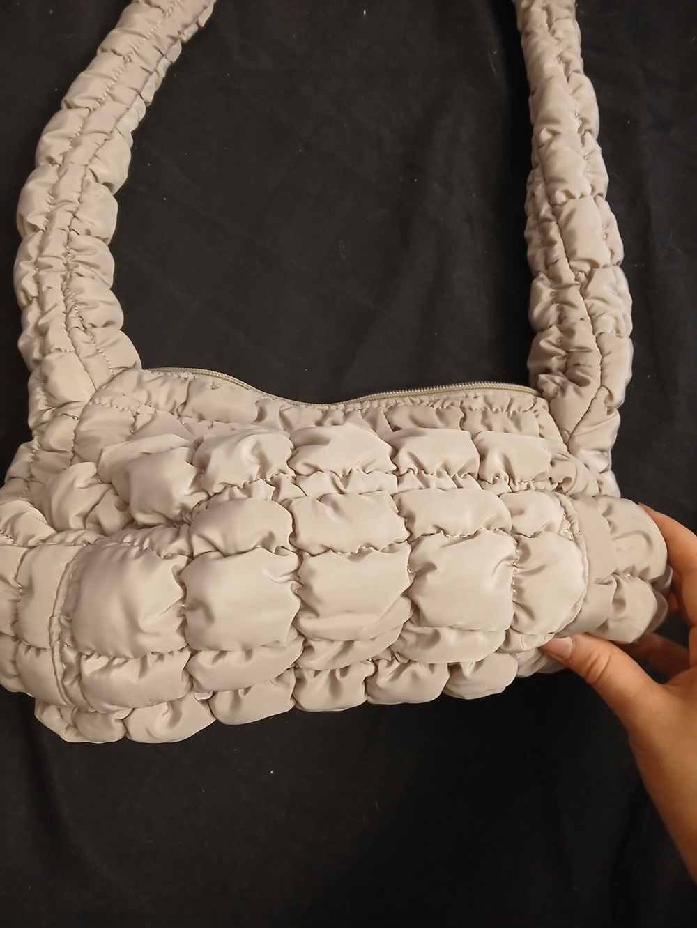 Quilted Shoulder Bag – Women’s Everyday Tote - Picture 7 of 9